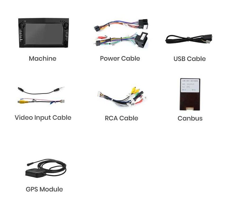 Мултимедия 7" Android 12 за Opel Astra H Zafira A Meriva GPS