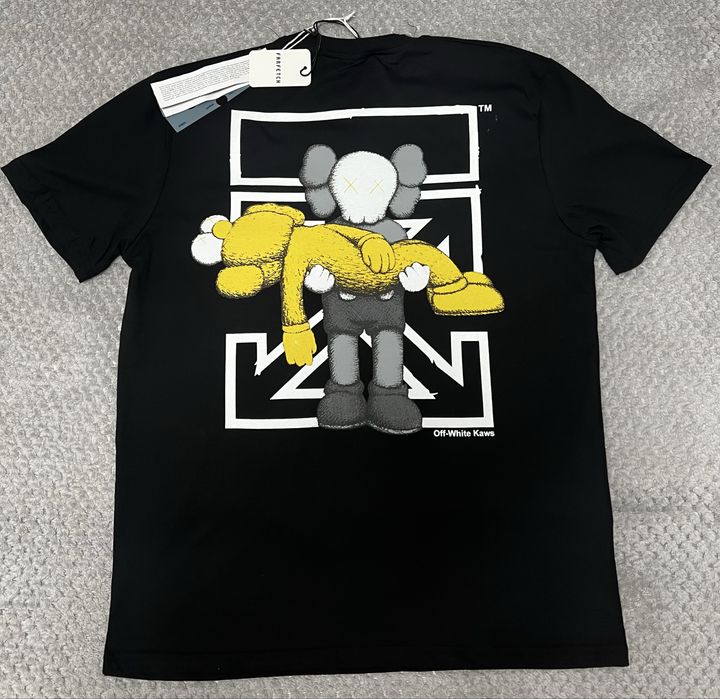 Tricou Off White Kaws