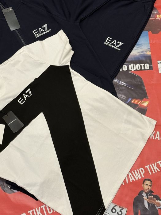 Футболки EA7 tommy hilfiger boss lacoste новые