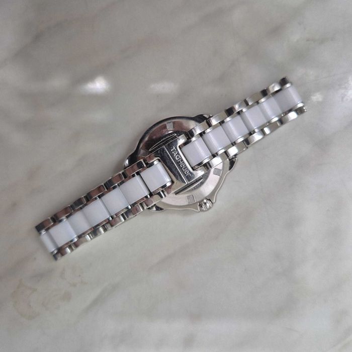 Ceas Tag Heuer Formula 1 WAH1313 Alb Ceramic cu Diamante de Dama Zeus Amanet Rahova 35411