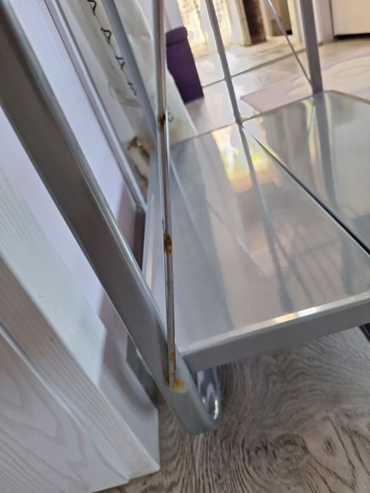 Нова метална количка за сервиране