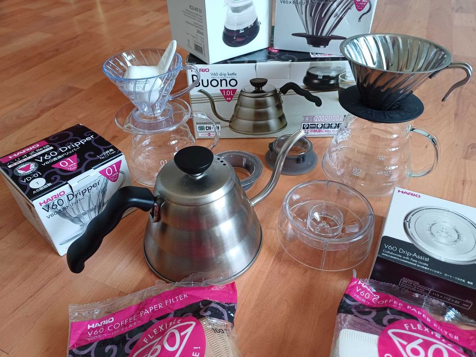 Produse Hario - set preparare cafea filtru V60