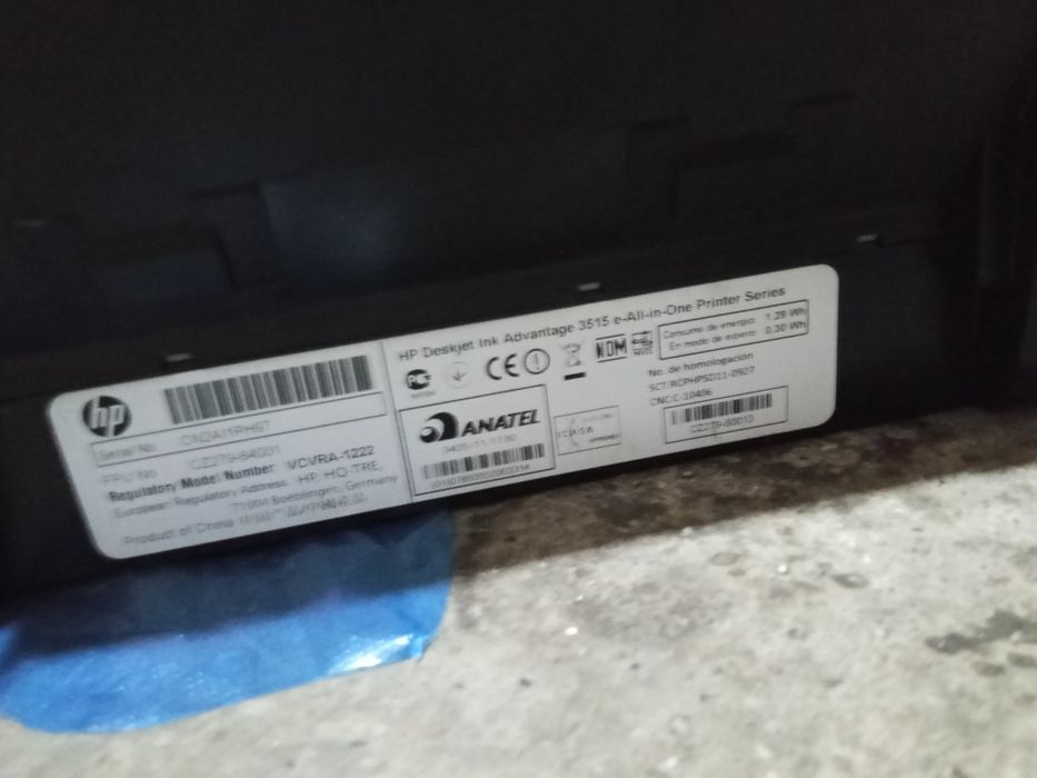 Принтер HP Deskjet ink advantage 3515 БУ рабочие состояния