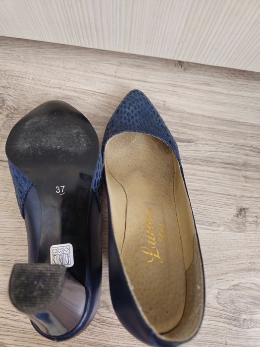 Pantofi bleumarin Luvabe Lux