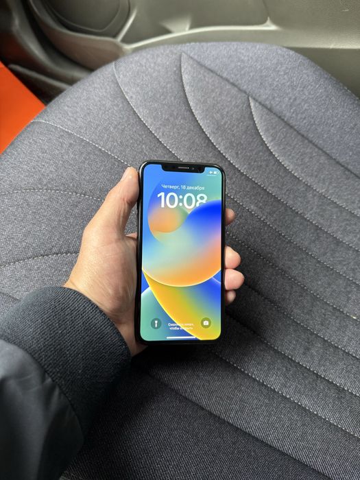 Iphone x ayfon x 256gb qora tel ideal sotiladi aybi yo face ishlidi