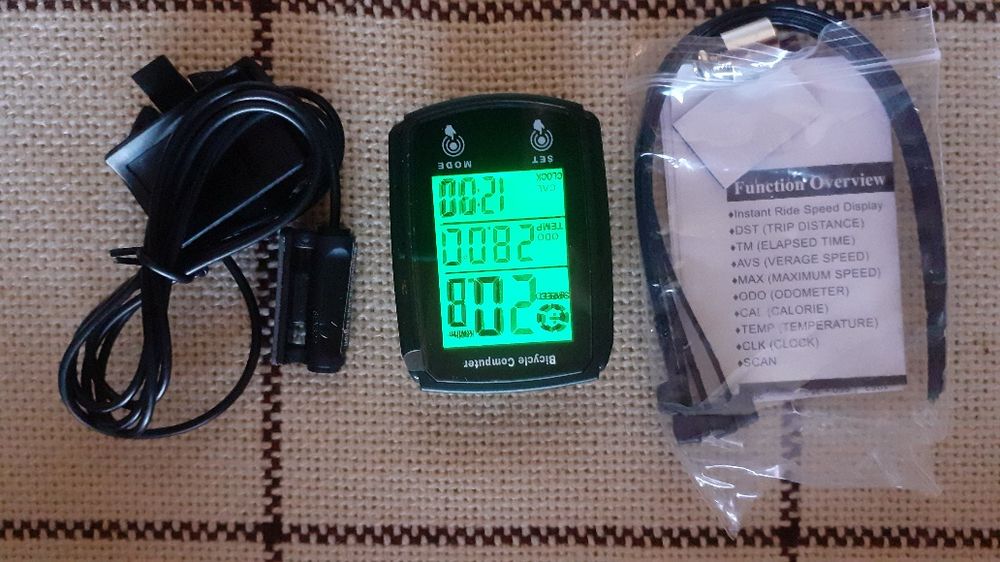 Odometru / kilometraj bicicleta stradă și statică.