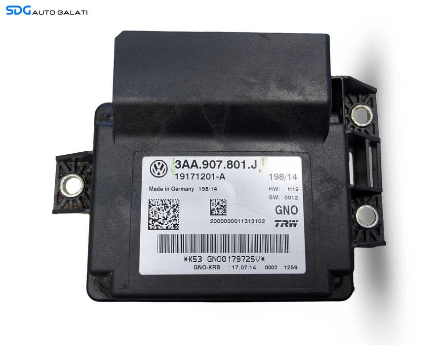 Unitate Modul Calculator Control Frana de Mana Seat Alhambra 2010 - 2015 Cod 3AA907801J, 19171201-A [LR3366]