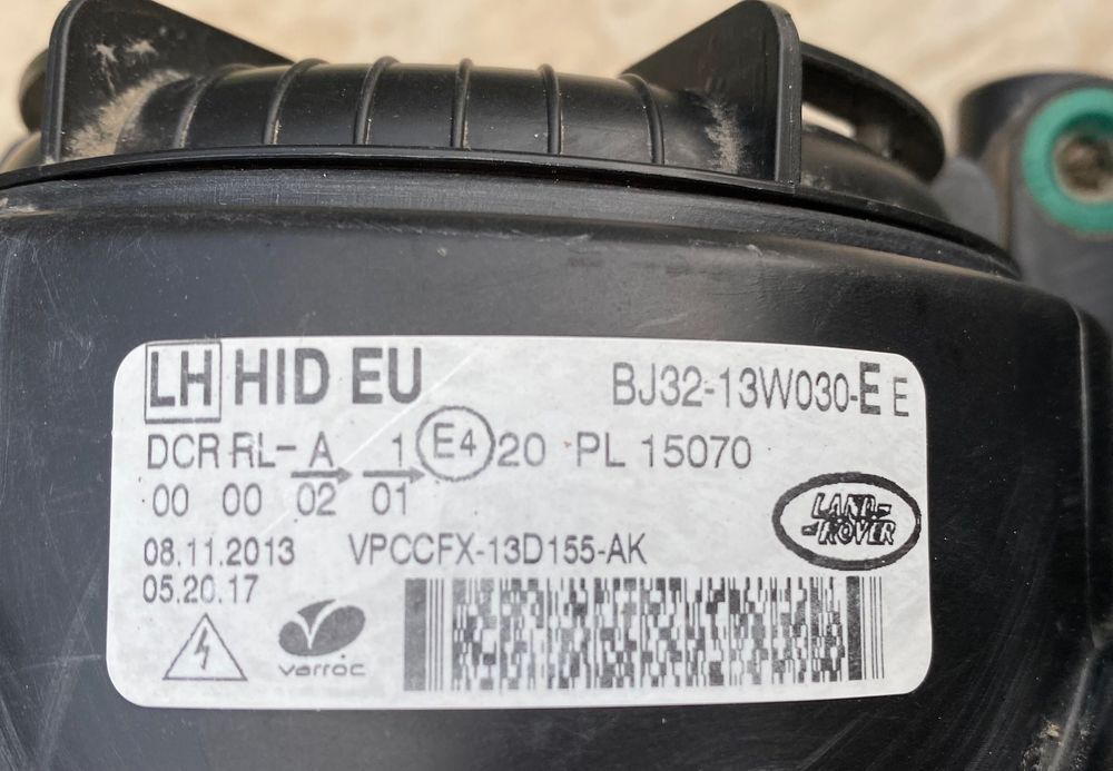 Фар far ляв фарове за Land Rover Range Rover Evoque