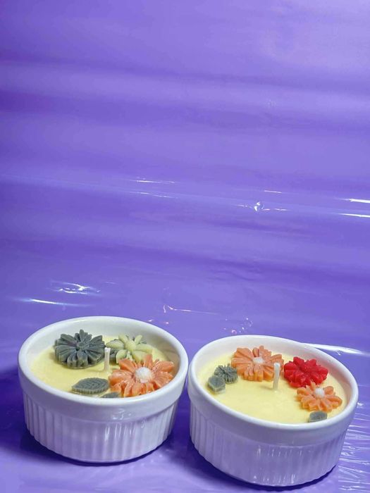 Ръчно направени ароматни свещи