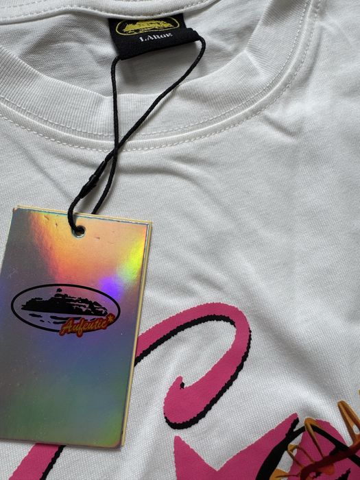 Tricou Corteiz Alb No Time 4 Luv