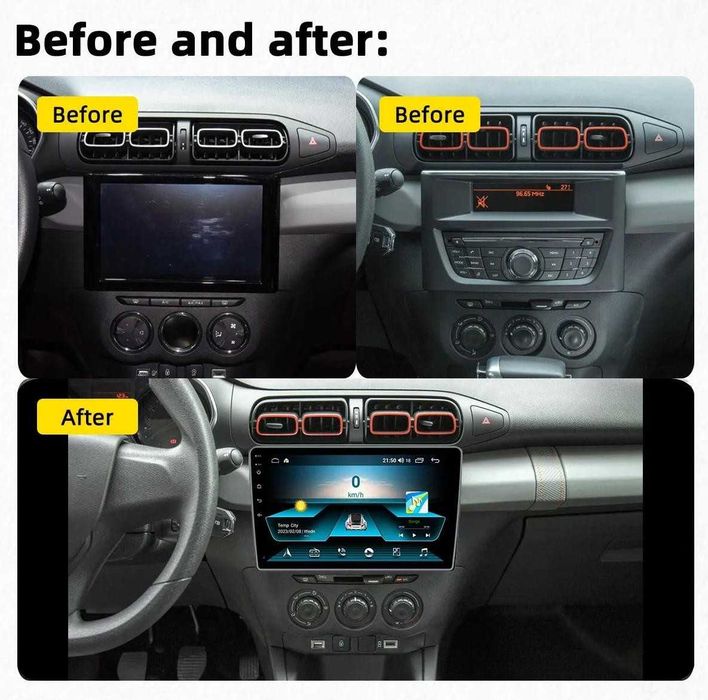 CITROEN C3 2019 10'' - андроид навигация, 9380 - ZHIL