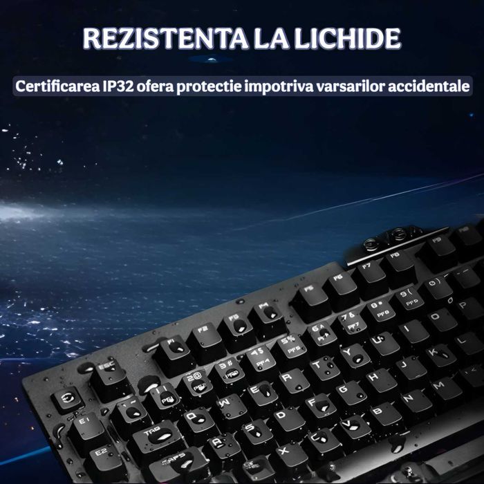 Tastatura gaming eVGA Z12 RGB, 5 taste dedicate