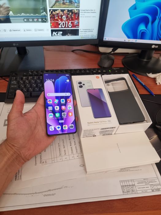Redmi note 13pro +5G 12/256gb ochilmagan usta kurmagan aybi yuq tozza