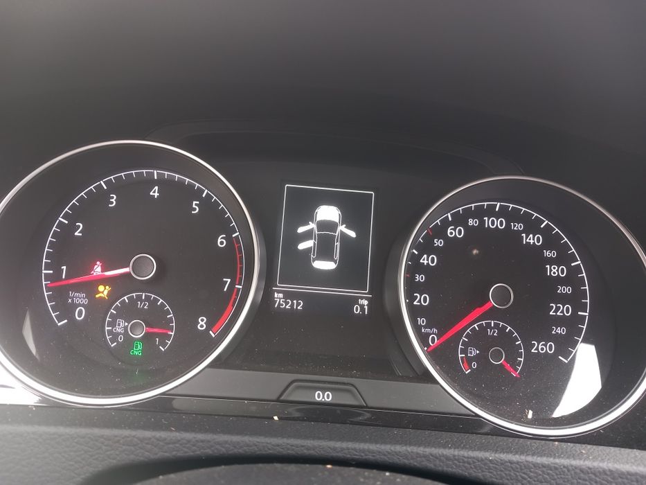 Vw golf 1.4TGI метан-бензин на части