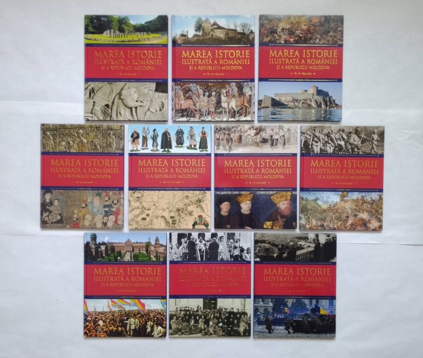 Marea istorie a României și a Republicii Moldova - 10 volume