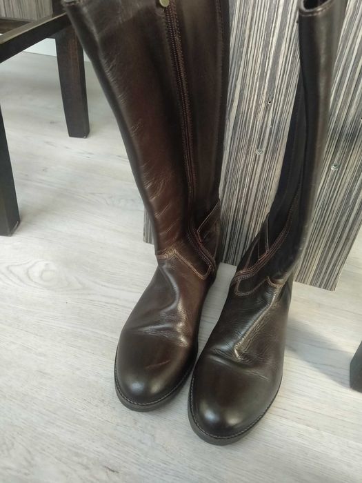 Дамски кожени ботуши  Грация