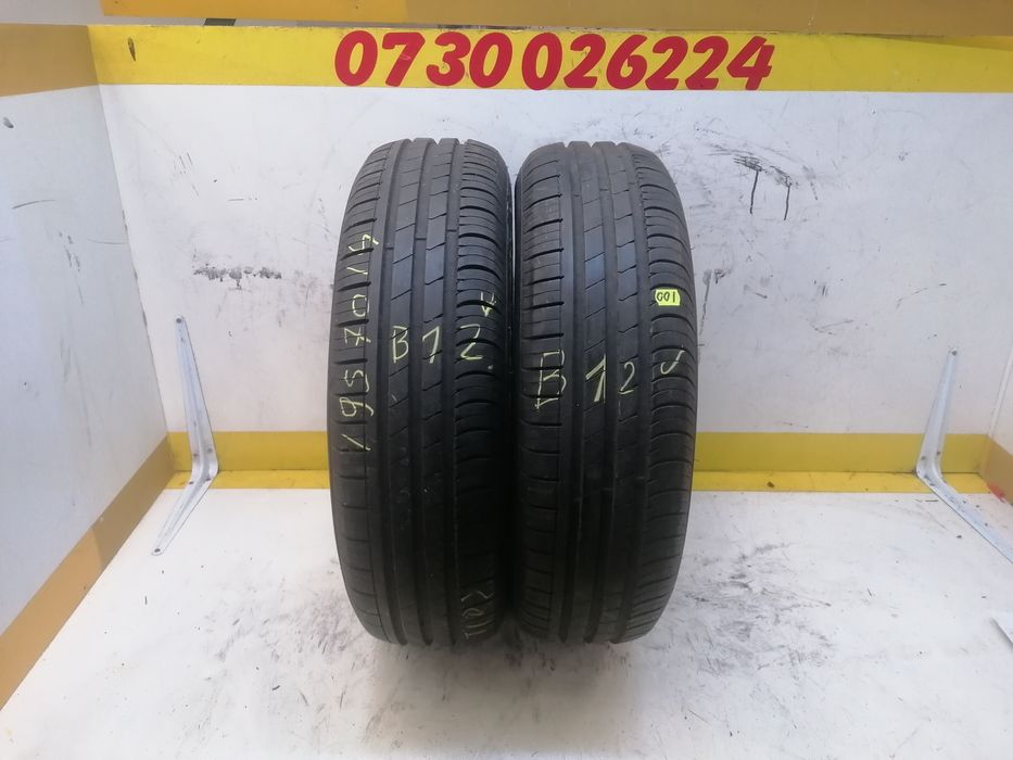 195/70/14  2* Hankook vara 91t   dot 0914.  7,,11mm