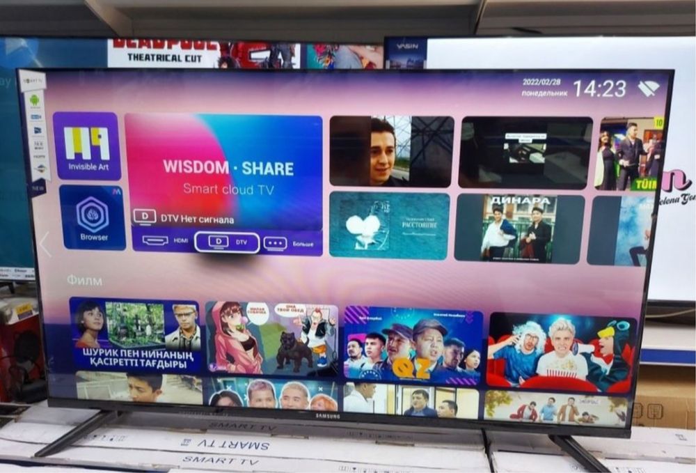 Новый телевизор Samsung smart tv