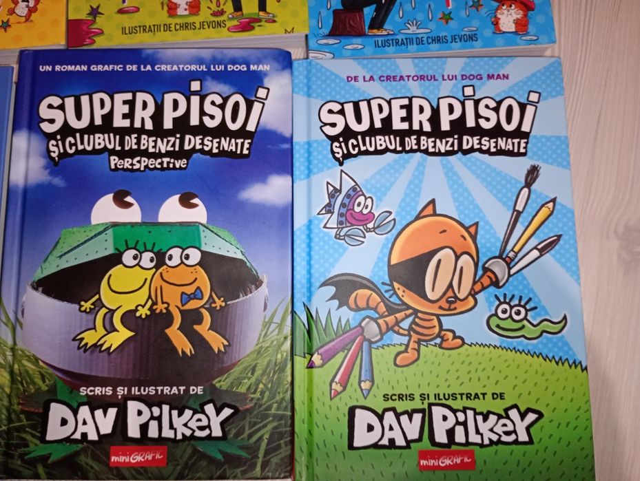Pachet doua cărți pentru copii "Super Pisoi"