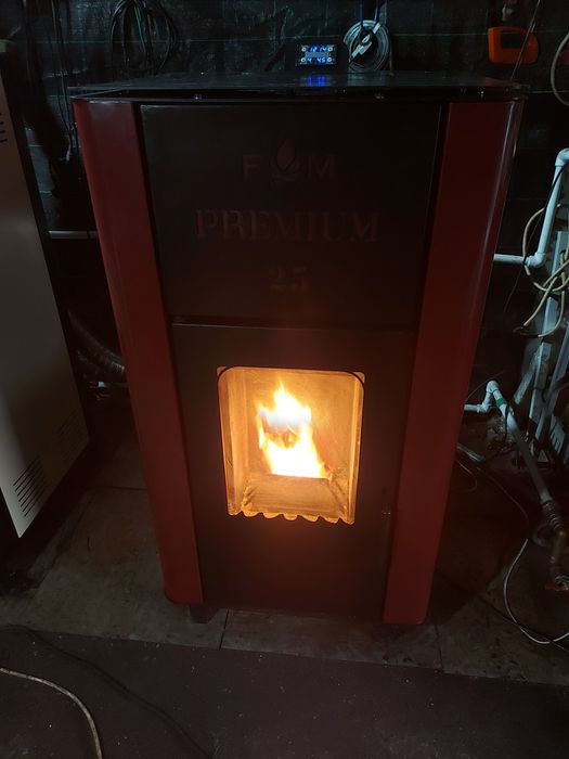 Termosemineu peleti 25 kw Premium