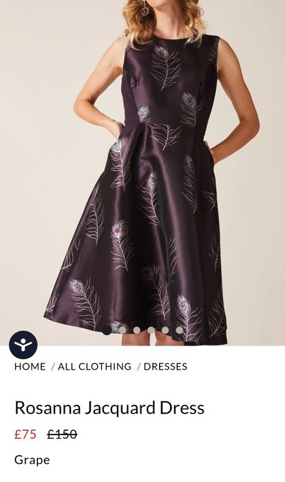 Rochie eleganta jacquard Produs NOU