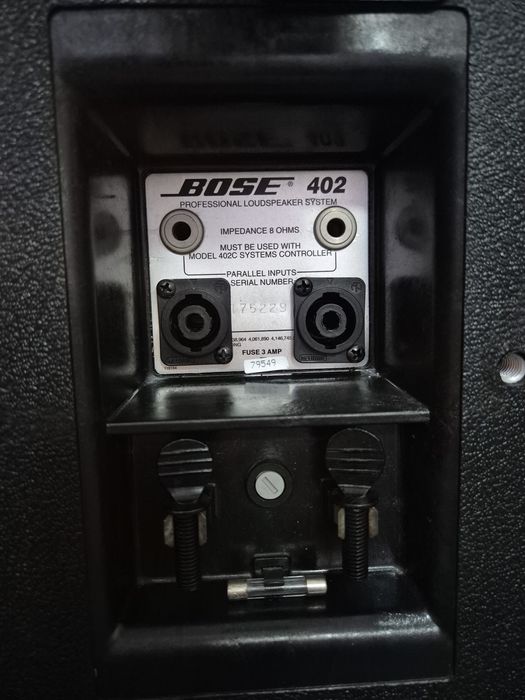 Bose Panaray 402 boxe interior/exterior