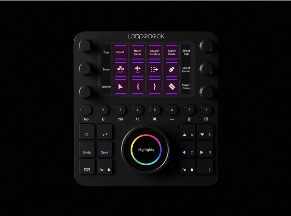 Consola foto-video Loupedeck CT