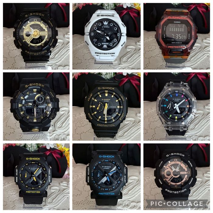 Часовници G-shock и Baby G различни модели