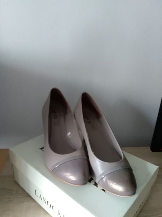 pantofi din piele mar 38.5 LASOCKI