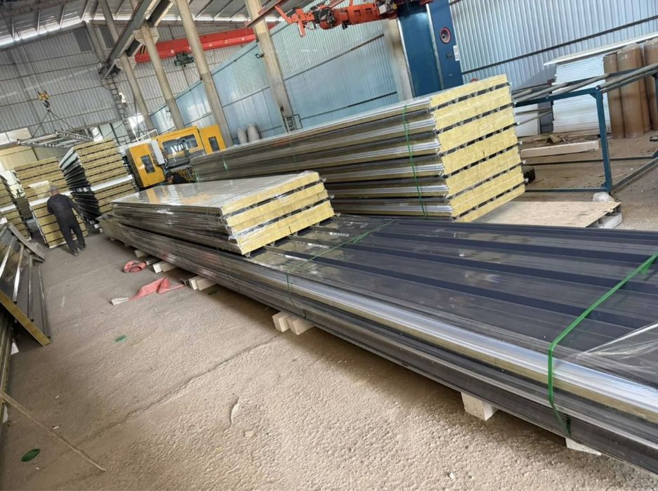 Сэндвич-панели Стеновые и кровельные