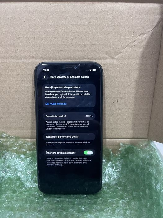 IPhone 11 - 128GB -100% Sanatate Baterie