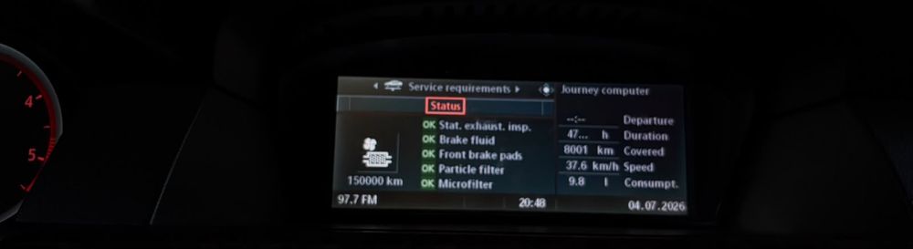 VAND BMW E60, 525d