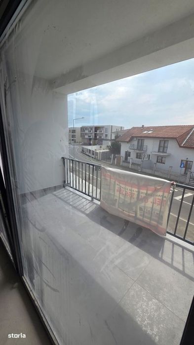 Apartament nou, semifinisat, 69 mp utili + balcon 7 mp, etaj 1