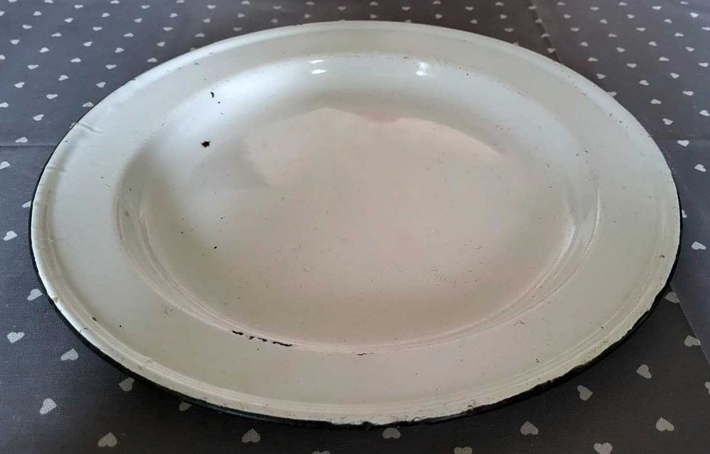 Блюдо металлическое б/у