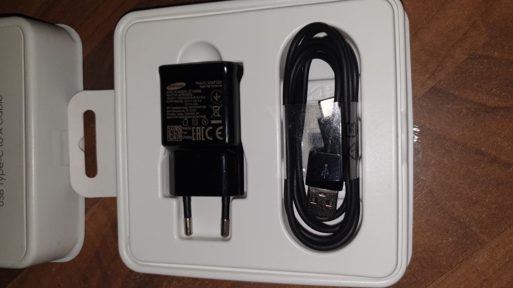 Incarcator original priza+cablu USB C Samsung Fast Charge S8 9 10 Note