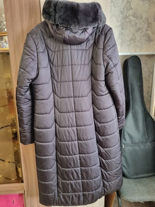 Пуховик женский, теплый