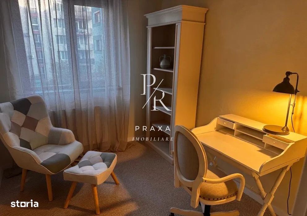 Apartament 3 camere, 70mp, mobilat complet modern, garaj, zona Borhanc