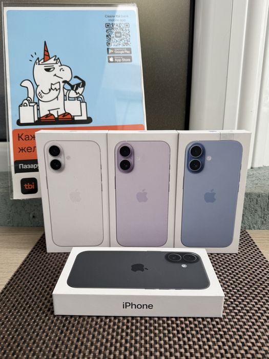 НОВ! *ЛИЗИНГ* iPhone 17 256Gb Black /White / Lavender / Mist Blue