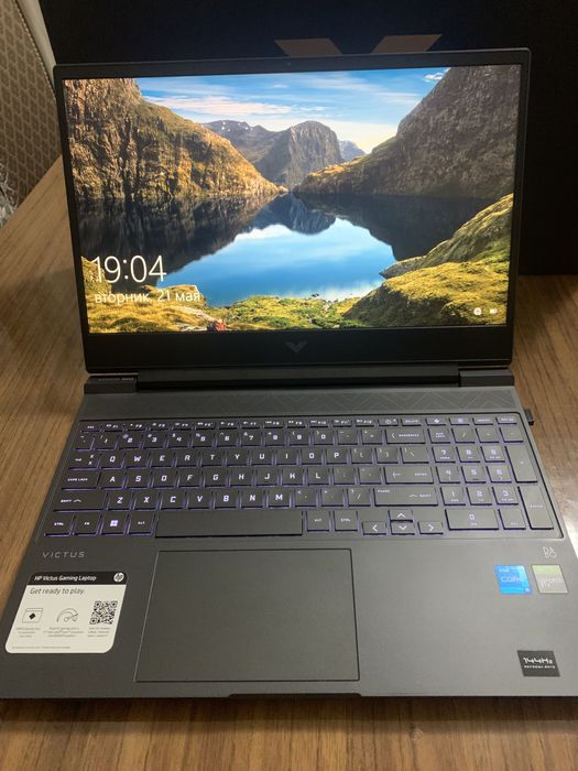 Hp Victus Gaming Laptop intel core i5 12th nVidia Gtx 1650 8 gb/512 gb