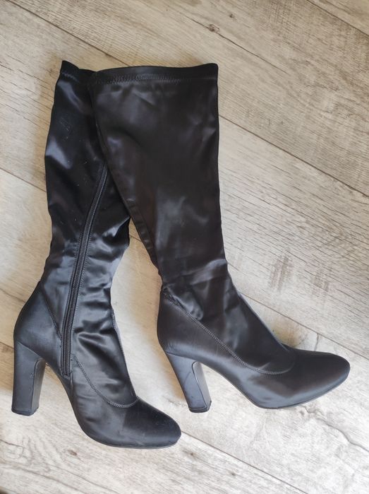 Вечерние сапоги-чулки