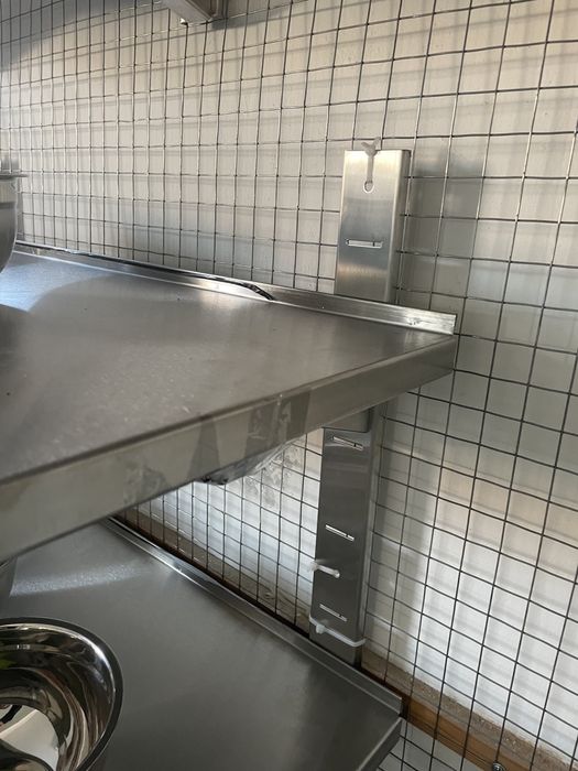 Рафт за стена от неръждаема стомана Размери