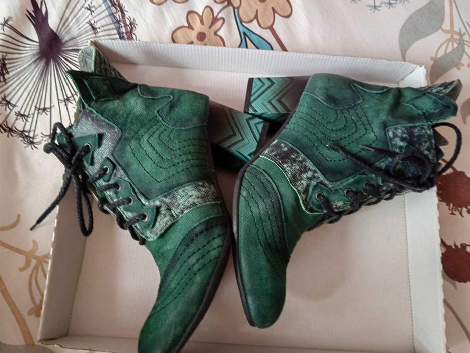 Продавам Дамски Обувки Maciejka, Зелени, Номер 37