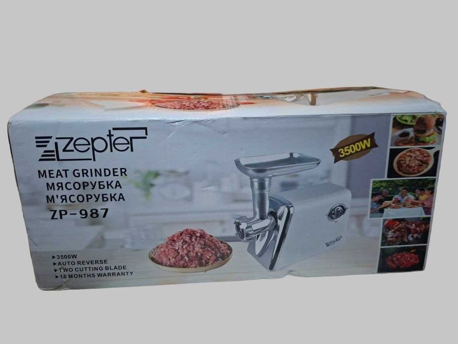 Новая мясорубка Zepter ZP-987
