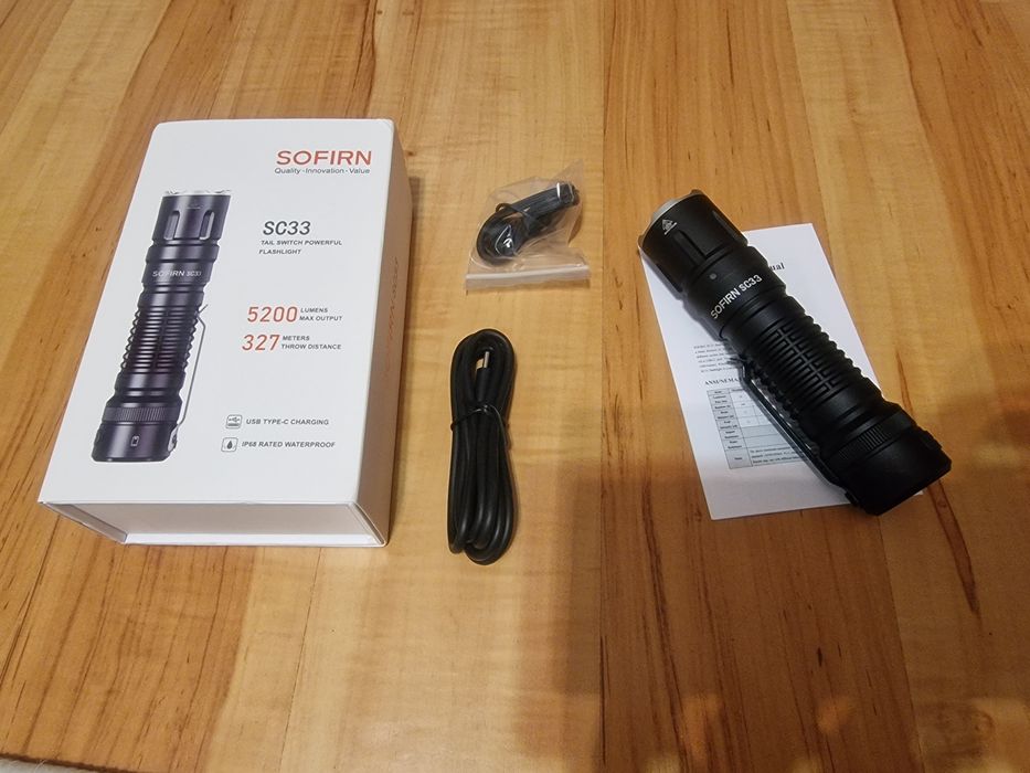 Фенер Sofirn SC33 5200Lm