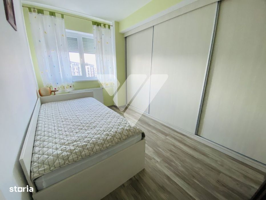 Apartament 4 camere, mobilat, 88 mp utili zona Turnisor Sibiu — fotografia 3