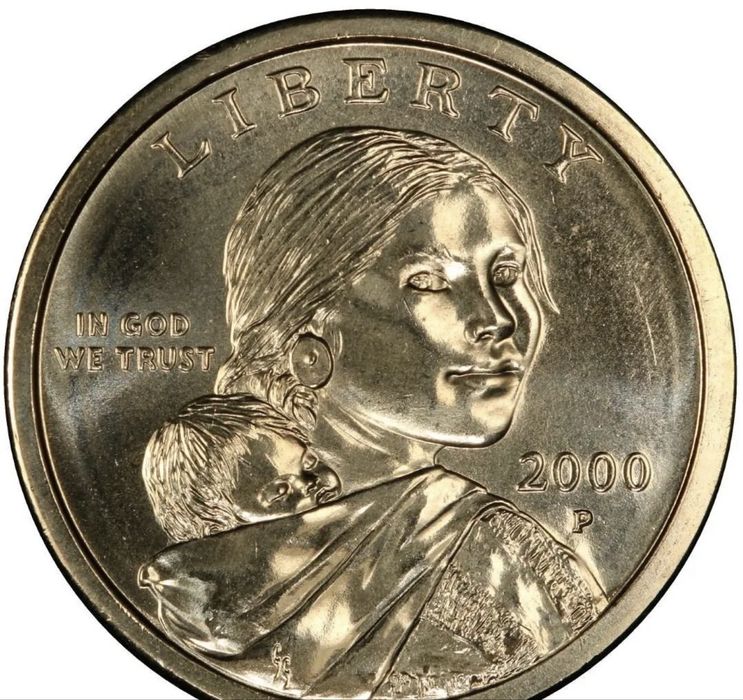 Монета 1 доллар/1 dollar coin