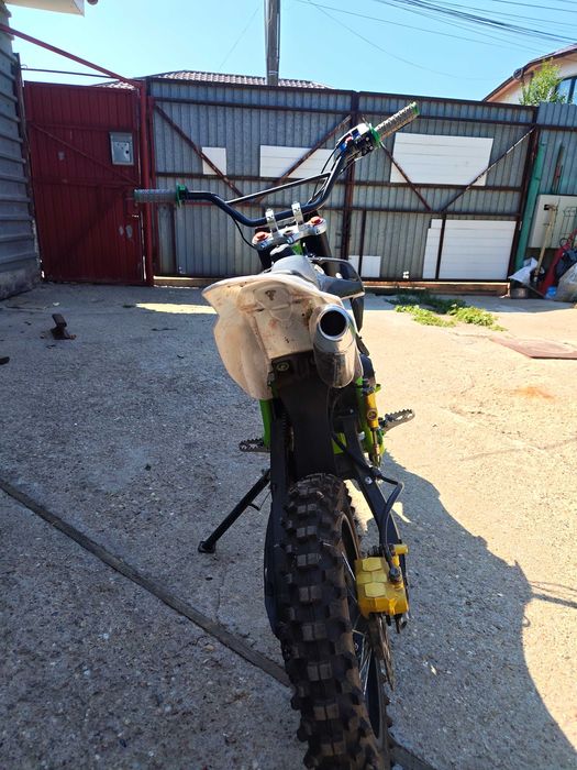 KXD 125cc Automat pornire la buton Dirt Bike Cross Motocicleta Enduro portocaliu F110 KX7 707