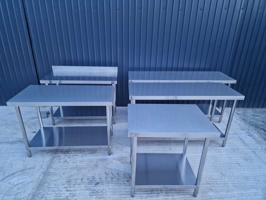 Masa inox ,mese inox ,factura ,transport gratuit ,dimensiuni diferite