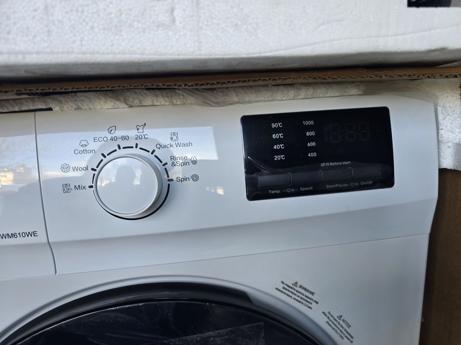 Нова супер слим пералня MUHLER SWM610MWD 6 кг