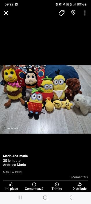 Jucarii plus copii .